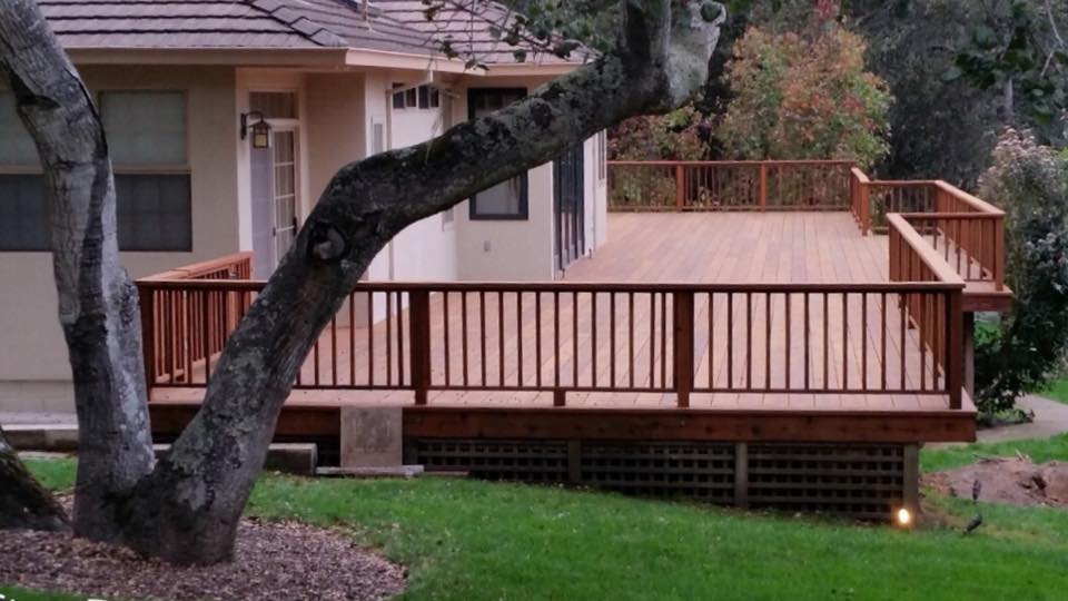 Stained deck | ICC Floors