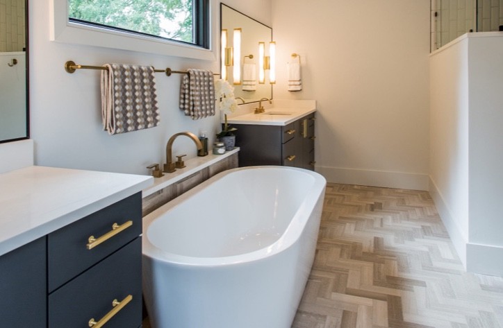 March Cabinetry bathroom