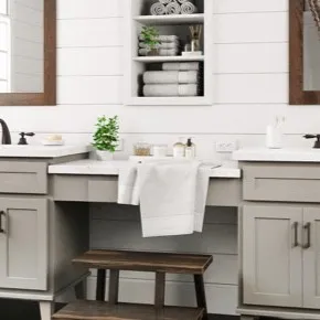 Custom-Cabinet Bathroom Vanity Cabinets | ICC Floors Plus